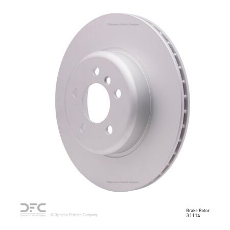 Dynamic Friction Co Disc Brake Rotor - 600-31114 600-31114